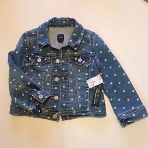 NWT Baby gap polkadot jacket